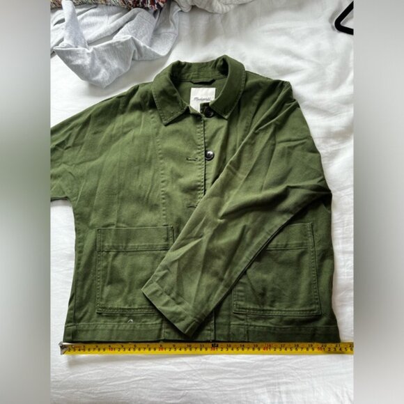 Madewell Drapey Pomeray Chore Jacket - Picture 9 of 9